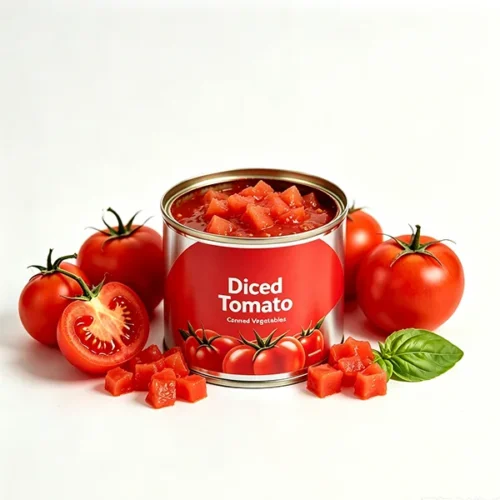 Diced tomatoes metal can category thumbnail, factory wholesale white background